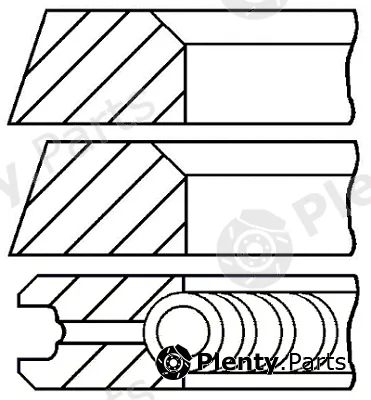 Goetze Engine 08-319500-10 — Piston Ring Kit