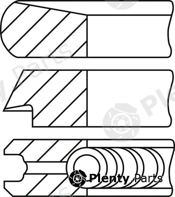 Goetze Engine 08-447900-00 — Piston Ring Kit