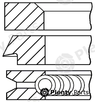 Goetze Engine 08-283900-00 — Piston Ring Kit