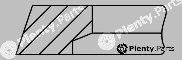 Goetze Engine 3.0mm005IWUCRPF12 — Piston Ring