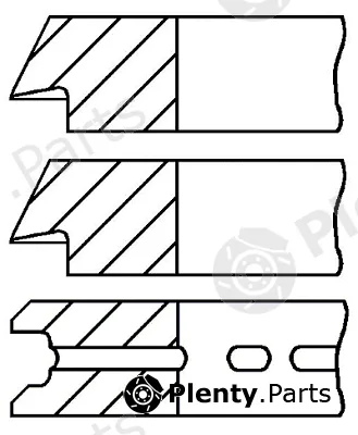 Goetze Engine 08-742605-00 — Piston Ring Kit