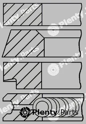 Goetze Engine 08-268300-00 — Piston Ring Kit