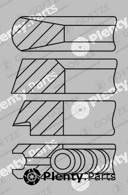 Goetze Engine 08-176900-85 — Piston Ring Kit