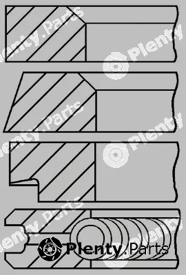 Goetze Engine 08-163600-00 — Piston Ring Kit