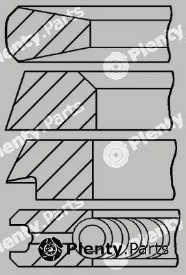 Goetze Engine 08-279600-00 — Piston Ring Kit