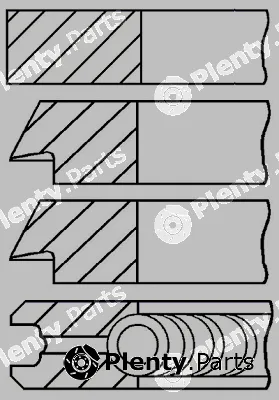 Goetze Engine 08-111400-00 — Piston Ring Kit