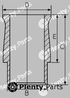 Goetze Engine 15-632400-00 — Cylinder Sleeve