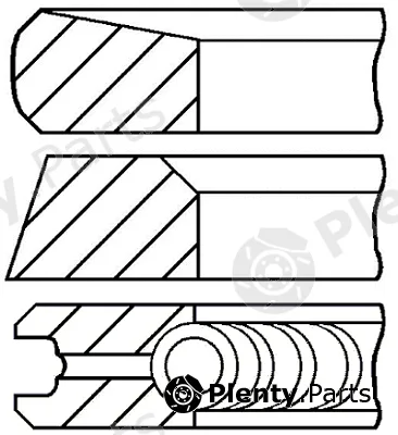 Goetze Engine 08-446300-00 — Piston Ring Kit