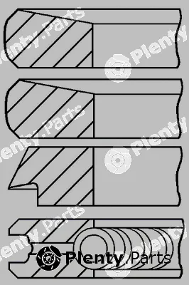 Goetze Engine 08-289100-00 — Piston Ring Kit