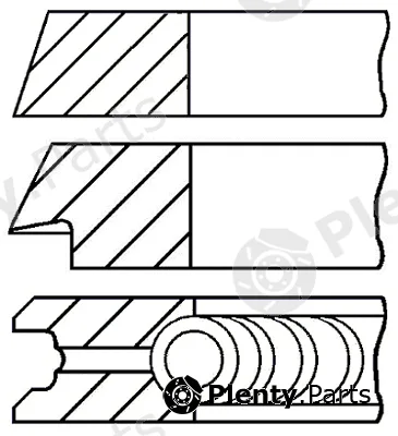Goetze Engine 08-321700-00 — Piston Ring Kit