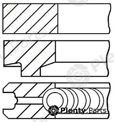 Goetze Engine 08-146100-00 — Piston Ring Kit