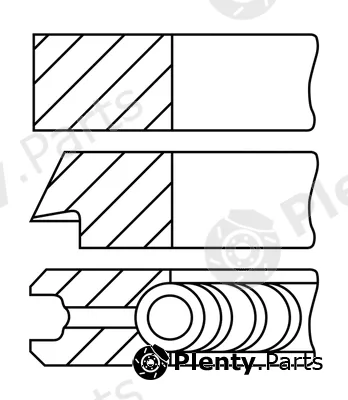 Goetze Engine 08-148300-00 — Piston Ring Kit
