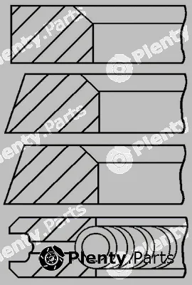 Goetze Engine 08-165100-10 — Piston Ring Kit