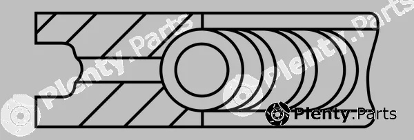 Goetze Engine 3.0mm230NTPST — Piston Ring