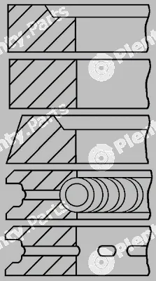 Goetze Engine 08-116400-00 — Piston Ring Kit