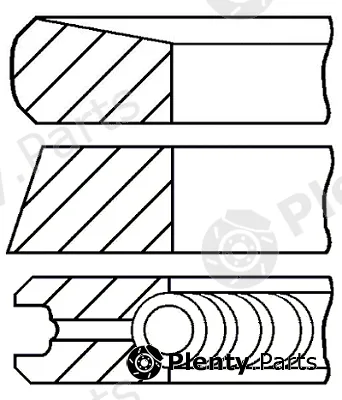 Goetze Engine 08-374000-00 — Piston Ring Kit