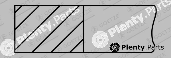 Goetze Engine 1.5mm001PSIKA — Piston Ring
