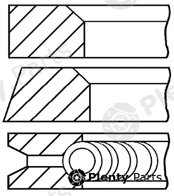 Goetze Engine 08-110200-00 — Piston Ring Kit