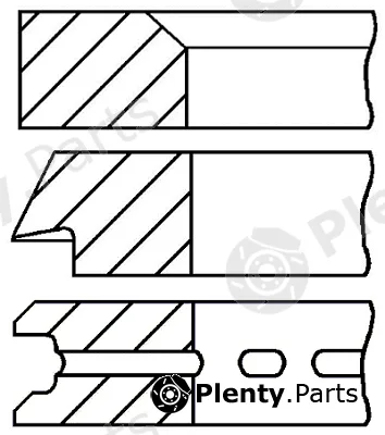 Goetze Engine 08-701100-00 — Piston Ring Kit