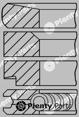 Goetze Engine 08-278100-00 — Piston Ring Kit