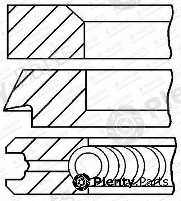 Goetze Engine 08-426900-00 — Piston Ring Kit