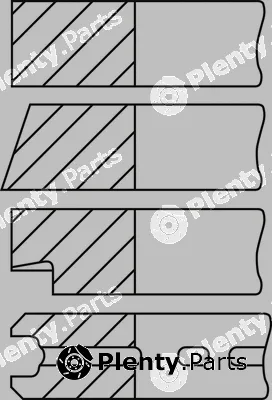 Goetze Engine 08-285500-00 — Piston Ring Kit