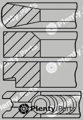 Goetze Engine 08-280500-00 — Piston Ring Kit