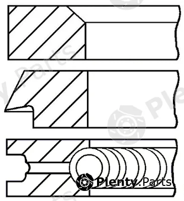 Goetze Engine 08-700900-00 — Piston Ring Kit