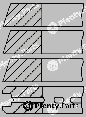 Goetze Engine 08-229200-00 — Piston Ring Kit