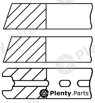 Goetze Engine 08-269400-00 — Piston Ring Kit