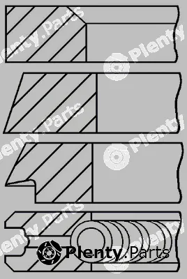 Goetze Engine 08-523307-00 — Piston Ring Kit