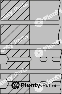 Goetze Engine 08-248200-00 — Piston Ring Kit