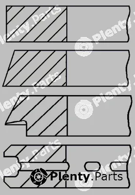 Goetze Engine 08-114100-00 — Piston Ring Kit