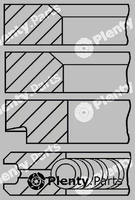 Goetze Engine 08-278200-00 — Piston Ring Kit