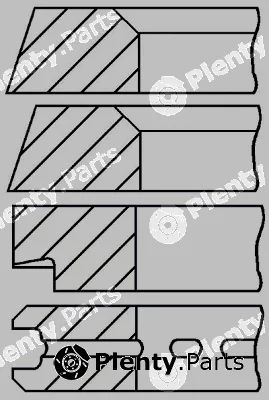 Goetze Engine 08-165800-00 — Piston Ring Kit