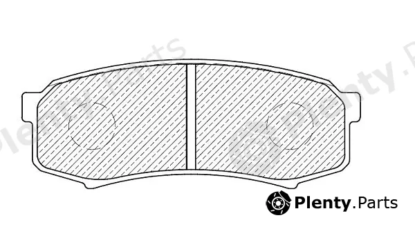Klaxcar France 24157z — Brake Pad Set, disc brake