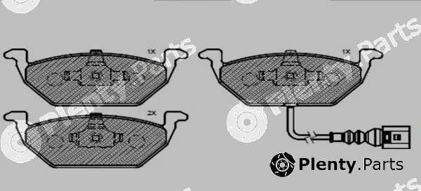 Klaxcar France 24832z — Brake Pad Set, disc brake
