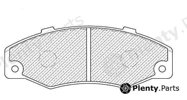 Klaxcar France 24360z — Brake Pad Set, disc brake