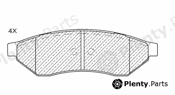 Klaxcar France 24929z — Brake Pad Set, disc brake