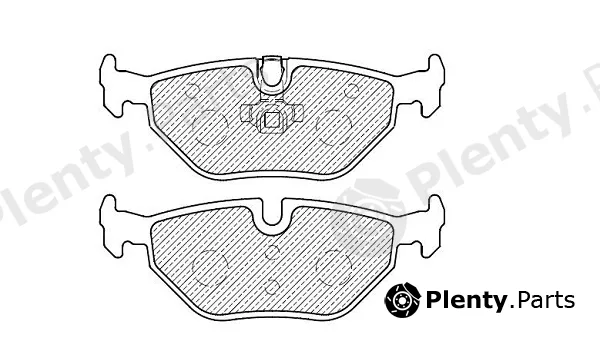 Klaxcar France 24844z — Brake Pad Set, disc brake