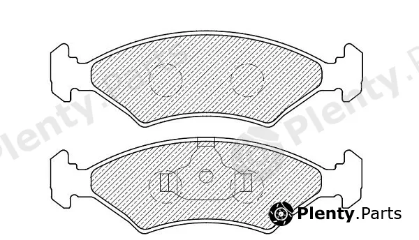 Klaxcar France 24255z — Brake Pad Set, disc brake
