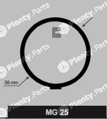 Motorad MG25 — Seal, thermostat