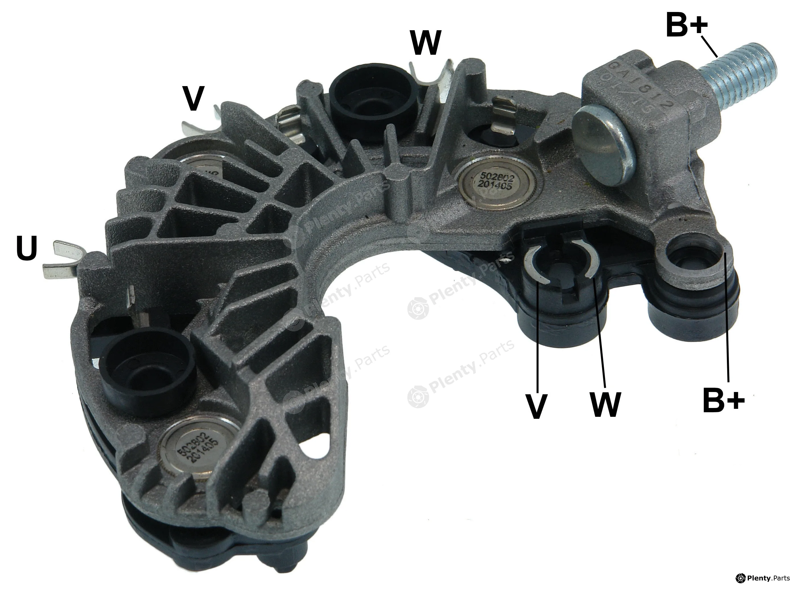 Gauss GA1812 — Rectifier, alternator
