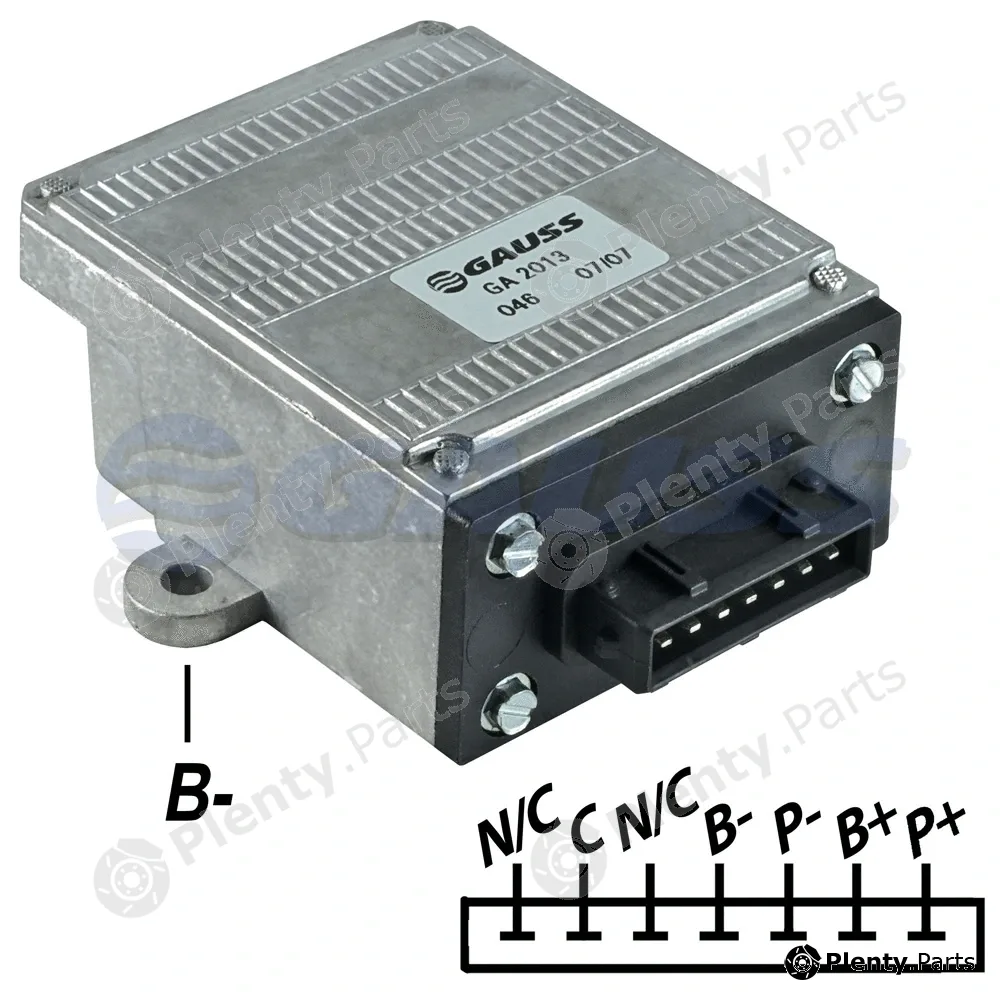 Gauss GA2013 — Control Unit, ignition system