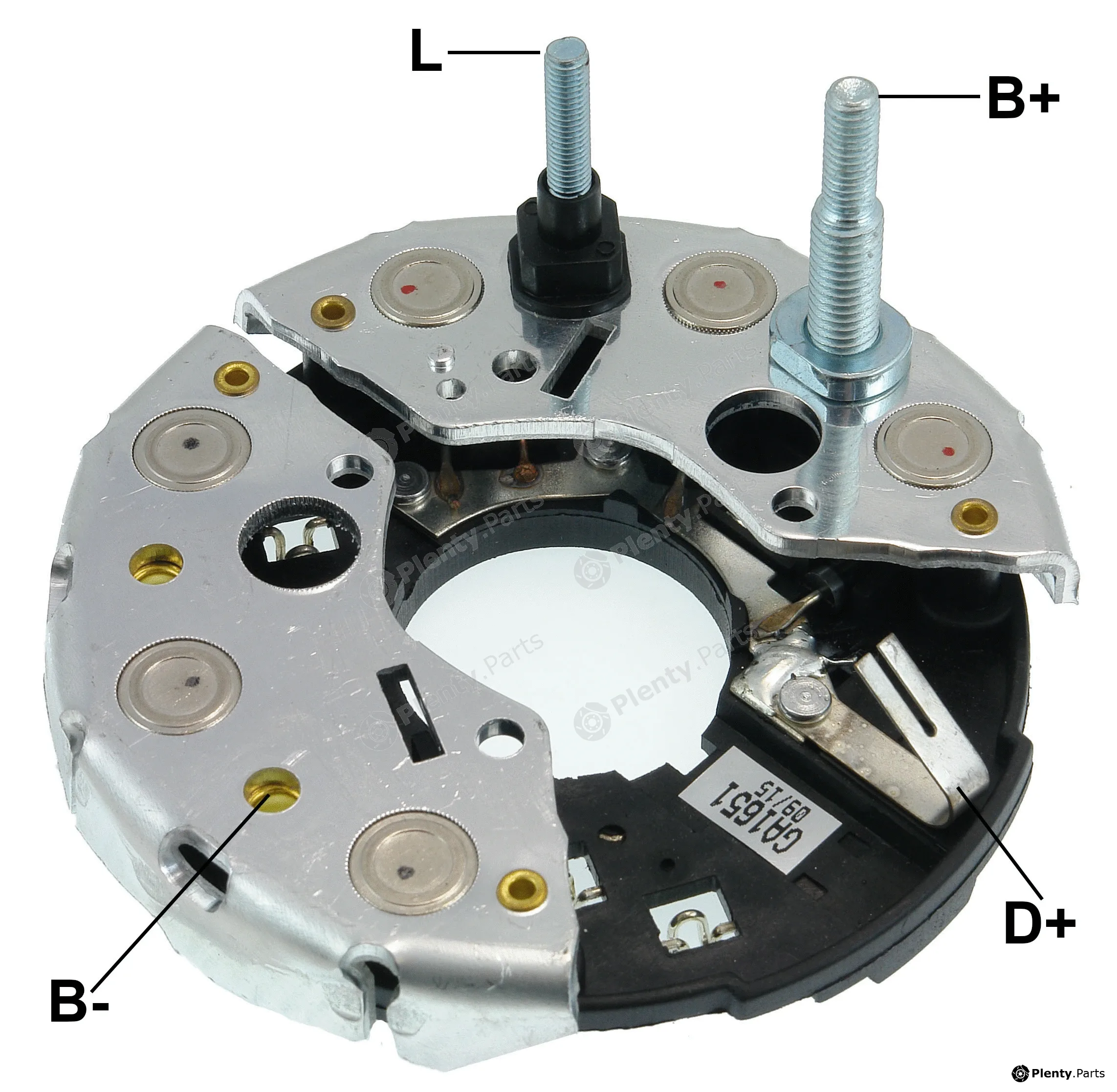 Gauss GA1651 — Rectifier, alternator