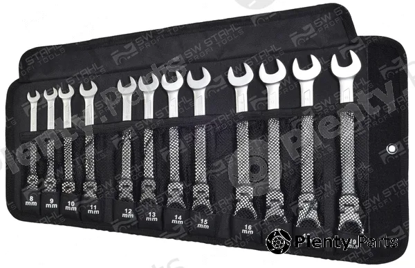 Swstahl 03530L — Ratchet Ring Open-ended Spanner Set