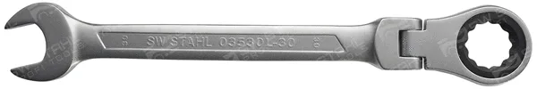 Swstahl 03530L-30 — Ratchet Ring Open-ended Spanner