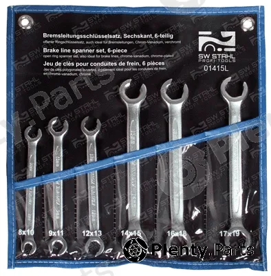 Swstahl 01415L — Spanner Set, brake pipes