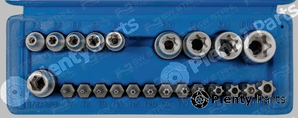 Swstahl 04186L — Kit, screwdriver bits
