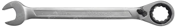 Swstahl 03520L-27 — Ratchet Ring Open-ended Spanner
